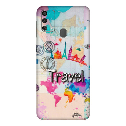 Samsung M/F/Note/Flip and C Phone Skins (All Models) - Travel The Wonders - Matte Finish (M-108) Samsung Galaxy F41