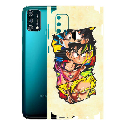 Samsung M/F/Note/Flip and C Phone Skins (All Models) - Angry Multi Anime - Matte Finish (M-113) Samsung Galaxy F41