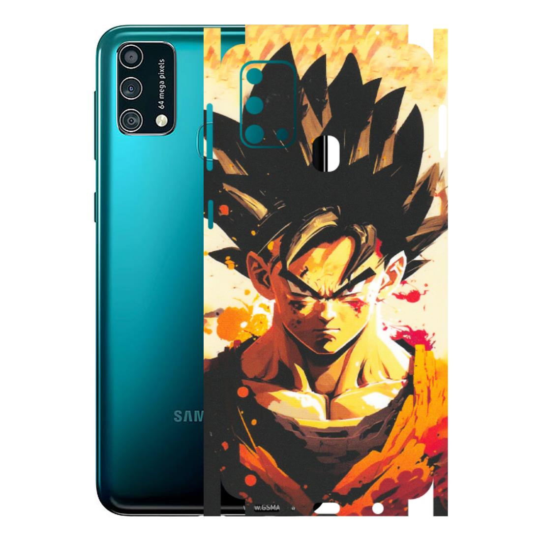 Samsung M/F/Note/Flip and C Phone Skins (All Models) - Angry Goku - Matte Finish (M-12) Samsung Galaxy F41