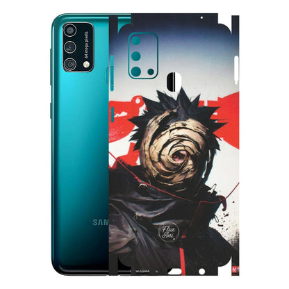 Samsung M/F/Note/Flip and C Phone Skins (All Models) - Obito Uchiha Cool Anime - Matte Finish (M-134) Samsung Galaxy F41