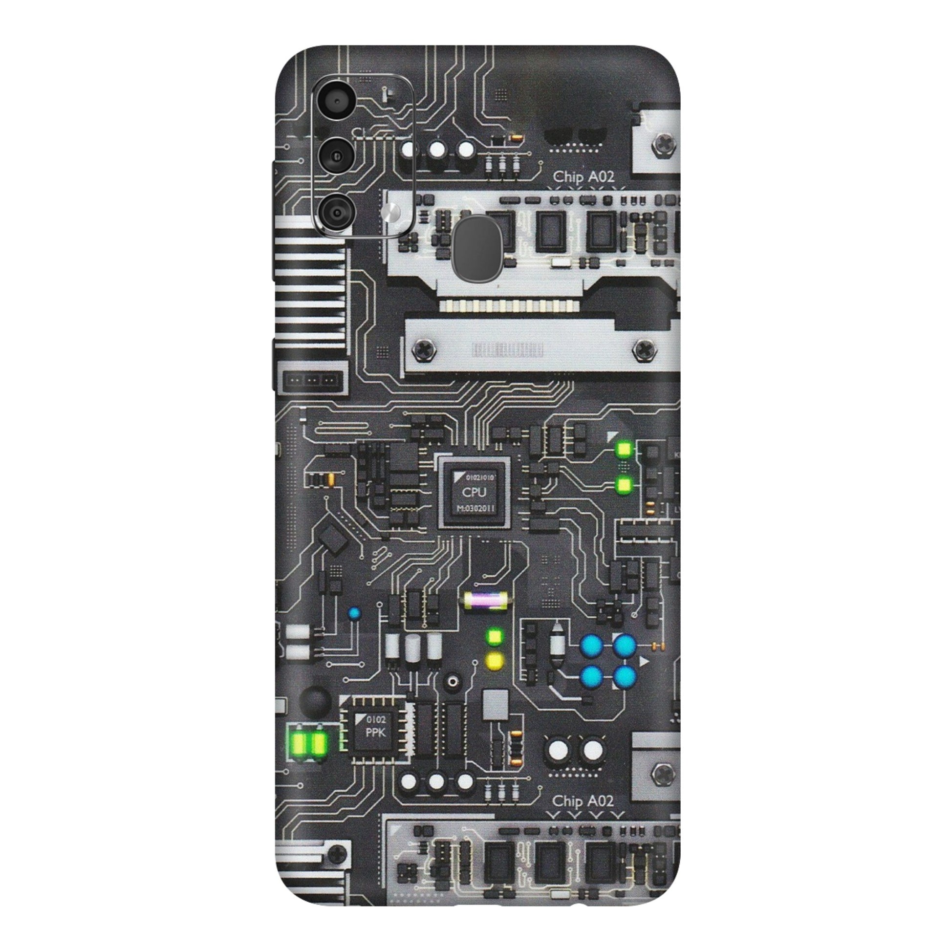 Samsung M/F/Note/Flip and C Phone Skins (All Models) - Motherboard Internals - Matte Finish (M-135) Samsung Galaxy F41