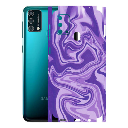 Samsung M/F/Note/Flip and C Phone Skins (All Models) - Hazy Purple Nights - Matte Finish (M-14) Samsung Galaxy F41