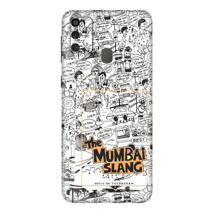 Samsung M/F/Note/Flip and C Phone Skins (All Models) - The Mumbai Slang - Matte Finish (M-142) Samsung Galaxy F41