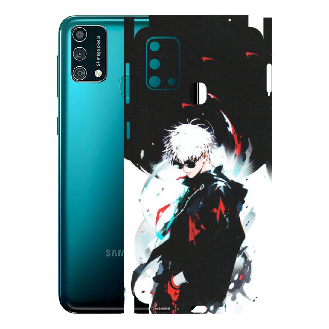 Samsung M/F/Note/Flip and C Phone Skins (All Models) - Gojo Powerful Charater Kaisen Anime - Matte Finish (M-144) Samsung Galaxy F41