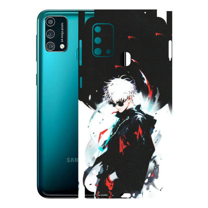 Samsung M/F/Note/Flip and C Phone Skins (All Models) - Gojo Powerful Charater Kaisen Anime - Matte Finish (M-144) Samsung Galaxy F41