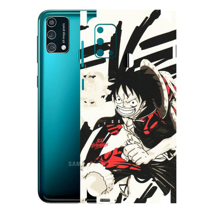 Samsung M/F/Note/Flip and C Phone Skins (All Models) - Monkey D.Luffy Manga Anime - Matte Finish (M-145) Samsung Galaxy F41
