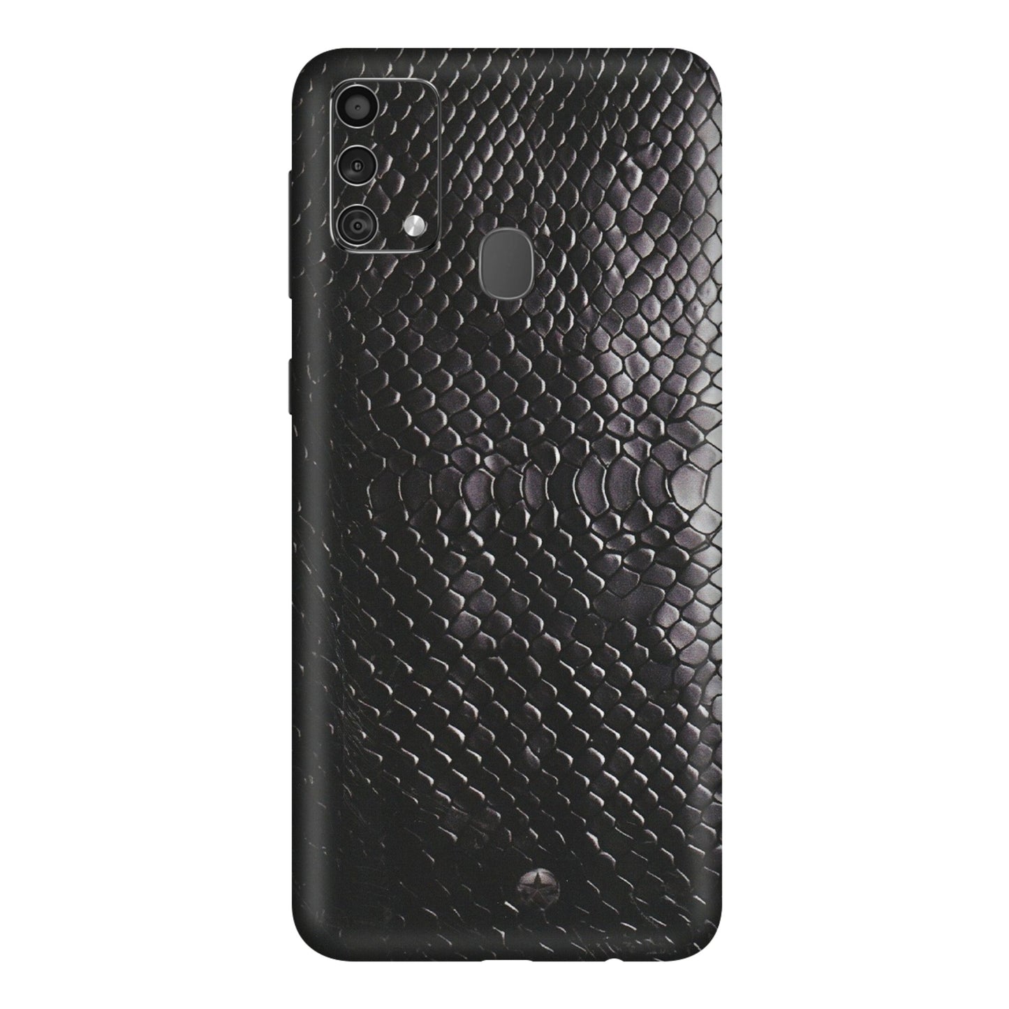Samsung M/F/Note/Flip and C Phone Skins (All Models) - Black Snack Leather - Matte Finish (M-147) Samsung Galaxy F41