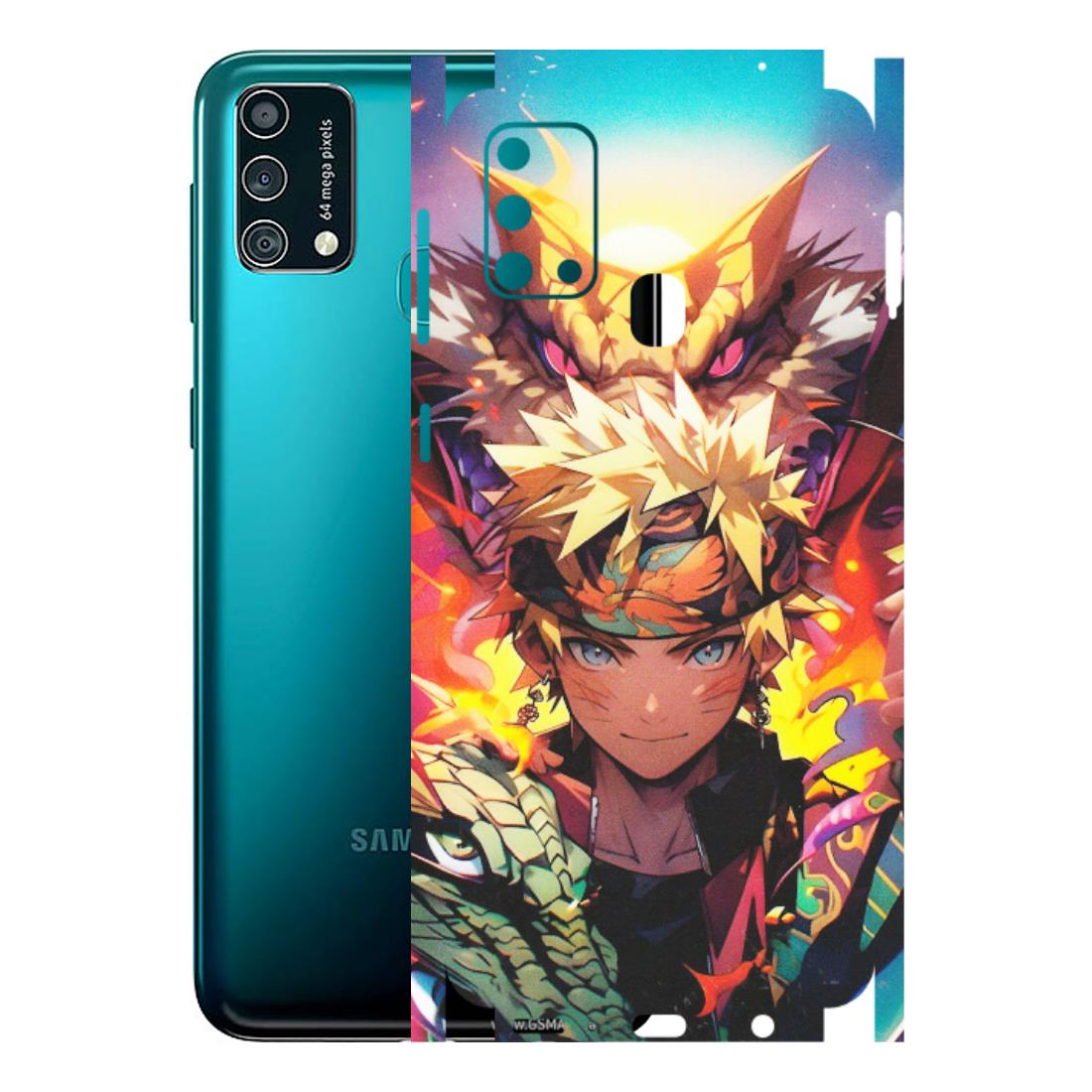 Samsung M/F/Note/Flip and C Phone Skins (All Models) - Angry Naruto Anime - Matte Finish (M-148) Samsung Galaxy F41