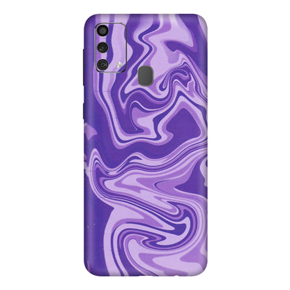 Samsung M/F/Note/Flip and C Phone Skins (All Models) - Hazy Purple Nights - Matte Finish (M-14) Samsung Galaxy F41