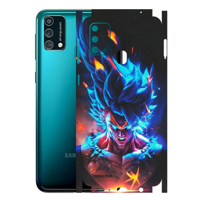 Samsung M/F/Note/Flip and C Phone Skins (All Models) - Angry Goku Dragon Ball Anime - Matte Finish (M-150) Samsung Galaxy F41