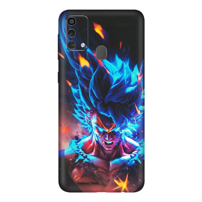 Samsung M/F/Note/Flip and C Phone Skins (All Models) - Angry Goku Dragon Ball Anime - Matte Finish (M-150) Samsung Galaxy F41