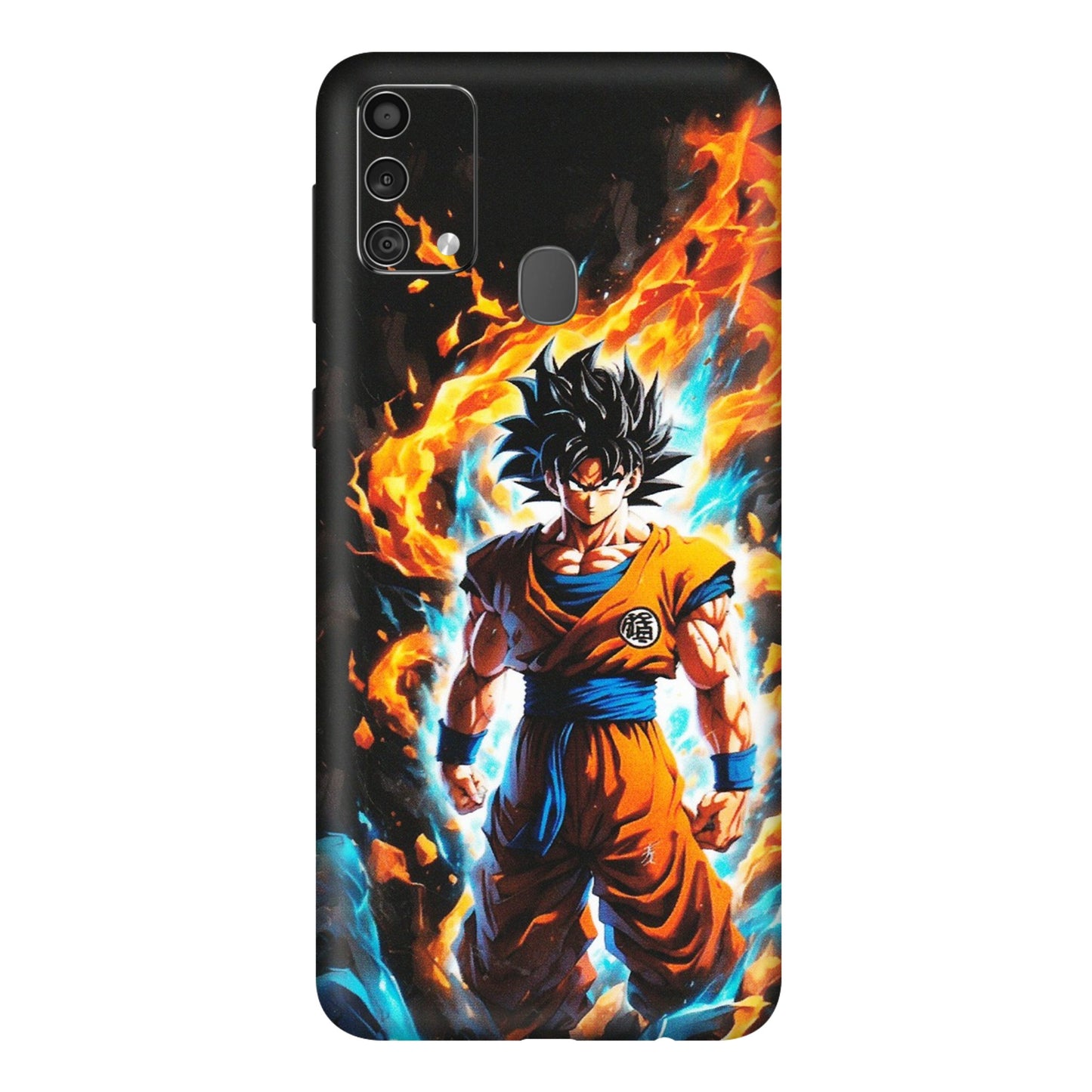 Samsung M/F/Note/Flip and C Phone Skins (All Models) - Goku Transformation Anime - Matte Finish (M-159) Samsung Galaxy F41