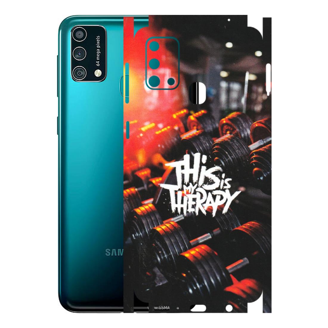 Samsung M/F/Note/Flip and C Phone Skins (All Models) - GYM Lover Therapy - Matte Finish (M-160) Samsung Galaxy F41