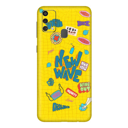 Samsung M/F/Note/Flip and C Phone Skins (All Models) - New Wave Life - Matte Finish (M-17) Samsung Galaxy F41
