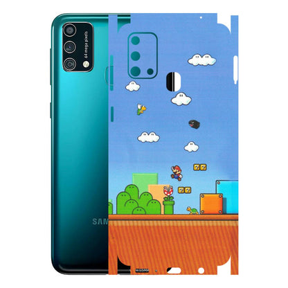 Samsung M/F/Note/Flip and C Phone Skins (All Models) - Mario Game Scene - Matte Finish (M-24) Samsung Galaxy F41