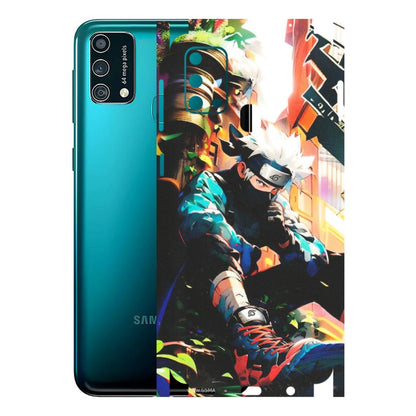 Samsung M/F/Note/Flip and C Phone Skins (All Models) - Ash & Pikachu - Matte Finish (M-26) Samsung Galaxy F41