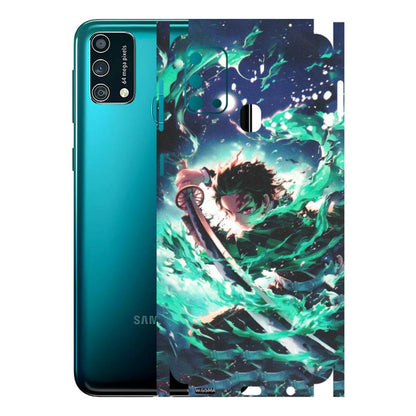 Samsung M/F/Note/Flip and C Phone Skins (All Models) - Sword Fighter Anime - Matte Finish (M-29) Samsung Galaxy F41