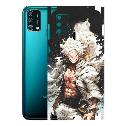 Samsung M/F/Note/Flip and C Phone Skins (All Models) - Anime Angry Classy Character - Matte Finish (M-34) Samsung Galaxy F41