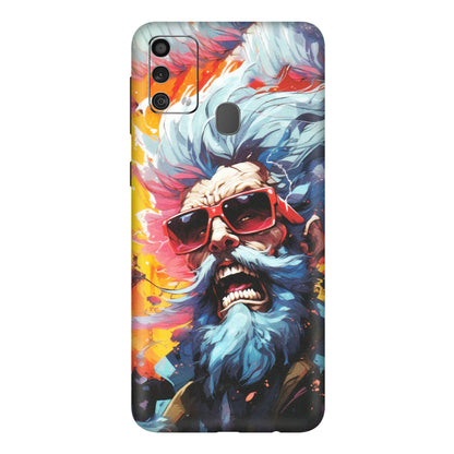 Samsung M/F/Note/Flip and C Phone Skins (All Models) - Daddy Cool Character - Matte Finish (M-43) Samsung Galaxy F41