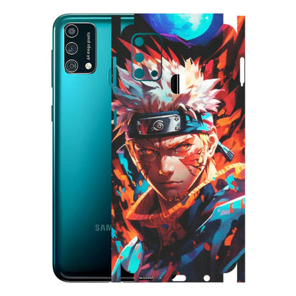 Samsung M/F/Note/Flip and C Phone Skins (All Models) - Anime Ferocious Character - Matte Finish (M-44) Samsung Galaxy F41