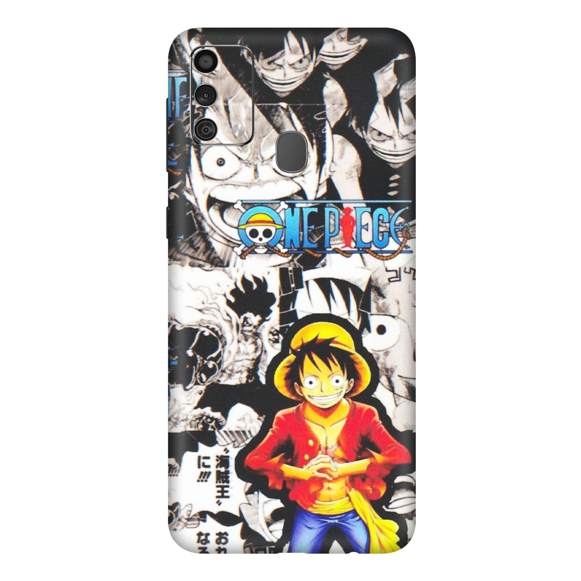Samsung M/F/Note/Flip and C Phone Skins (All Models) - One Piece B&W - Matte Finish (M-63) Samsung Galaxy F41