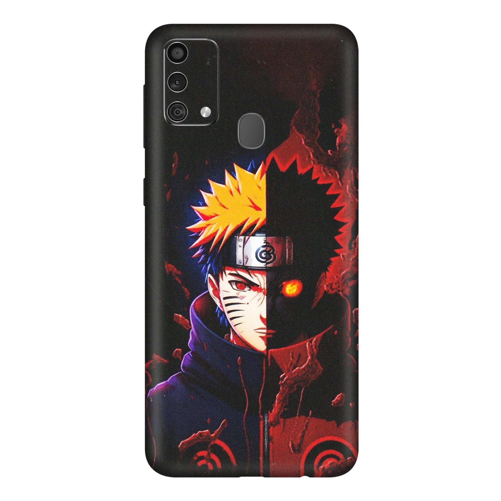 Samsung M/F/Note/Flip and C Phone Skins (All Models) - Naruto X Evil - Matte Finish (M-70) Samsung Galaxy F41