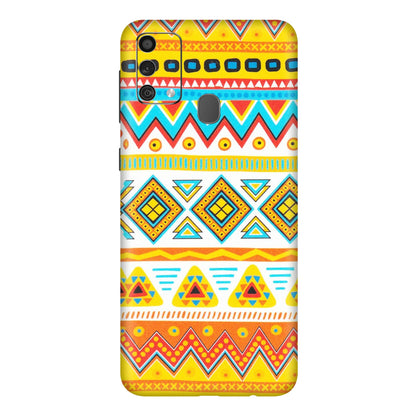Samsung M/F/Note/Flip and C Phone Skins (All Models) - Mexican Abstract - Matte Finish (M-71) Samsung Galaxy F41