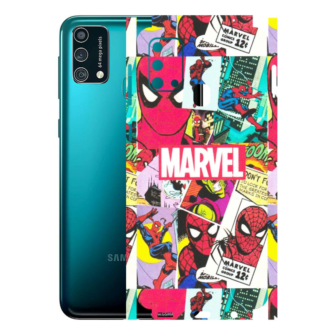 Samsung M/F/Note/Flip and C Phone Skins (All Models) - Marvel Comic Spiderman Grafitti - Matte Finish (M-72) Samsung Galaxy F41