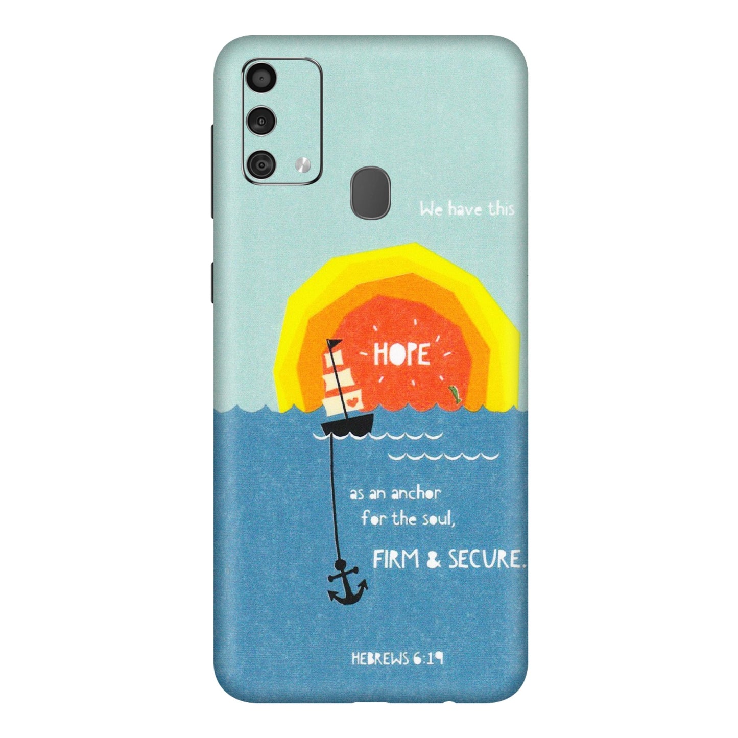 Samsung M/F/Note/Flip and C Phone Skins (All Models) - A Beautiful Sunset of Hope - Matte Finish (M-75) Samsung Galaxy F41
