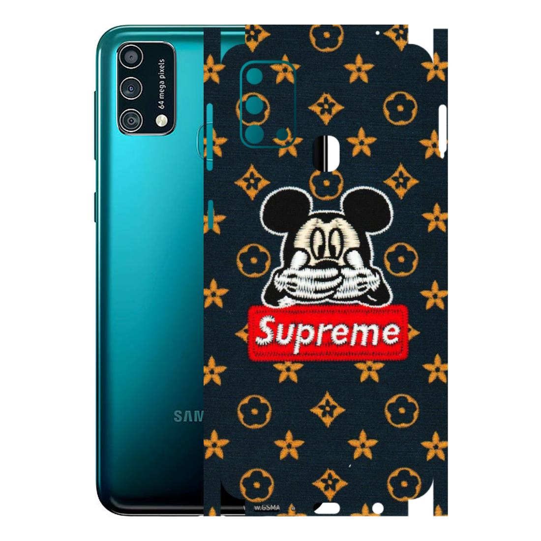 Samsung M/F/Note/Flip and C Phone Skins (All Models) - Mickey Supreme - Matte Finish (M-83) Samsung Galaxy F41