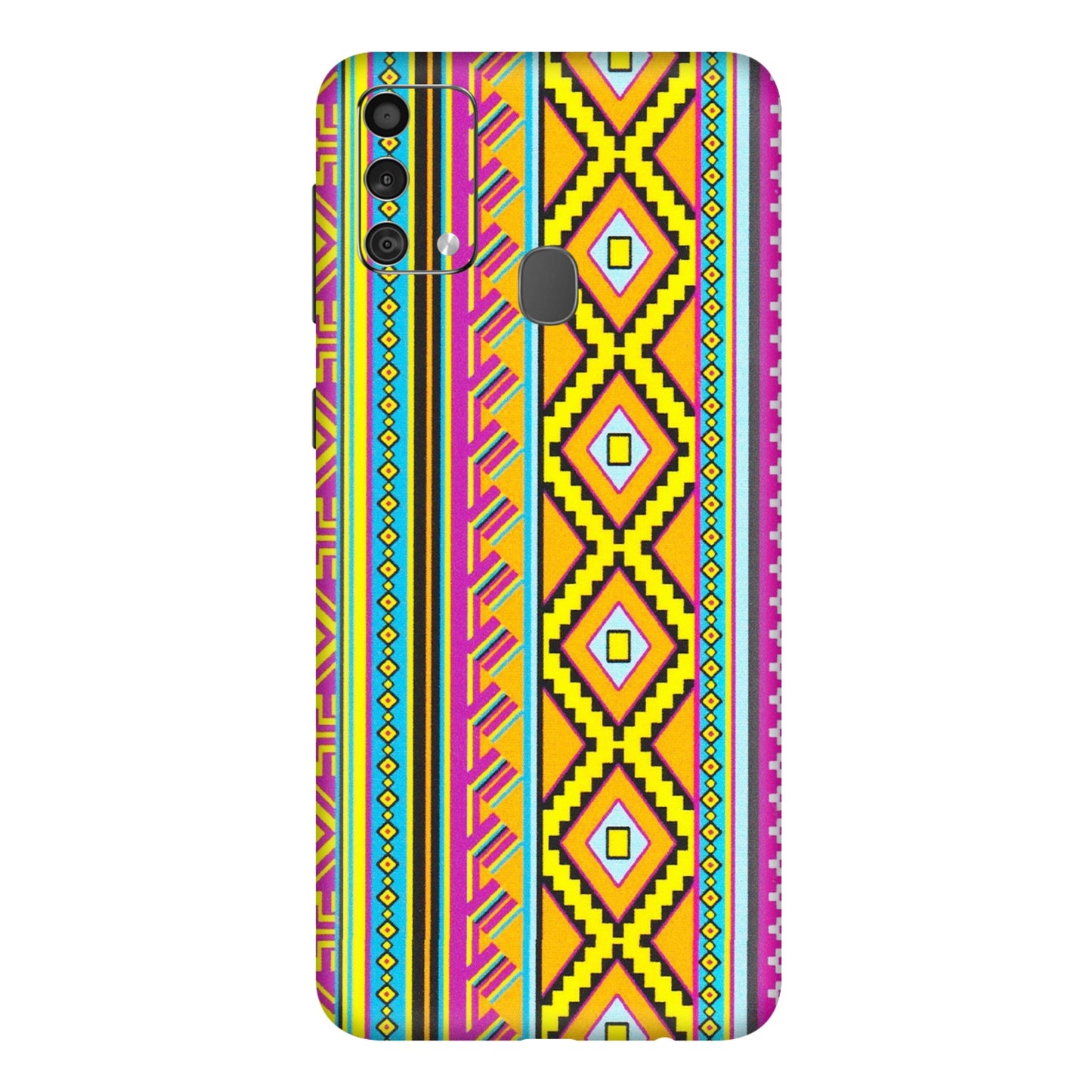 Samsung M/F/Note/Flip and C Phone Skins (All Models) - Thai illustration - Matte Finish (M-89) Samsung Galaxy F41