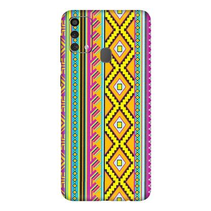 Samsung M/F/Note/Flip and C Phone Skins (All Models) - Thai illustration - Matte Finish (M-89) Samsung Galaxy F41