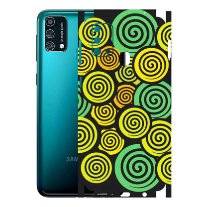 Samsung M/F/Note/Flip and C Phone Skins (All Models) - Crazy Spiral - Matte Finish (M-91) Samsung Galaxy F41