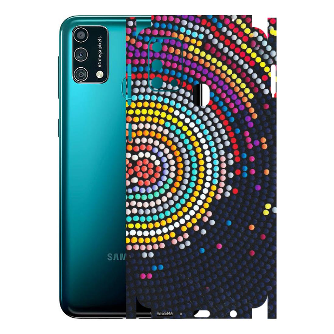 Samsung M/F/Note/Flip and C Phone Skins (All Models) - Rainbow Dot Mandala - Matte Finish (M-97) Samsung Galaxy F41