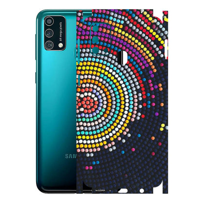 Samsung M/F/Note/Flip and C Phone Skins (All Models) - Rainbow Dot Mandala - Matte Finish (M-97) Samsung Galaxy F41
