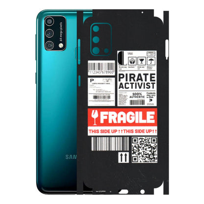 Samsung M/F/Note/Flip and C Phone Skins (All Models) - Handle With Care - Matte Finish (M-99) Samsung Galaxy F41