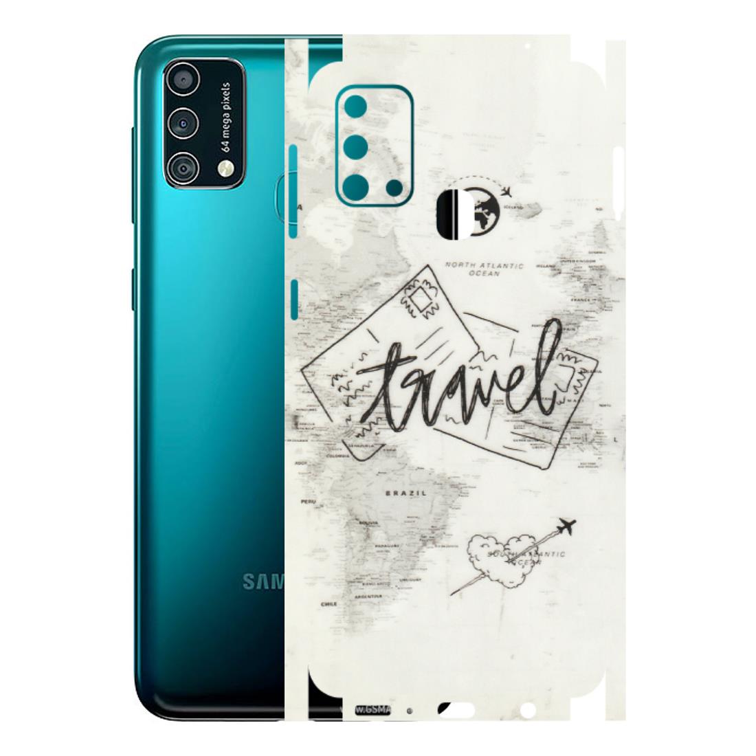Samsung M/F/Note/Flip and C Phone Skins (All Models) - Travel Ticket - Transparent Finish (T-06) Samsung Galaxy F41