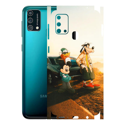 Samsung M/F/Note/Flip and C Phone Skins (All Models) - Hello Mr. Goofy - Transparent Finish (T-13) Samsung Galaxy F41