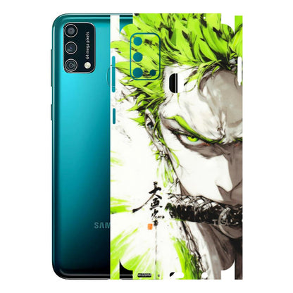 Samsung M/F/Note/Flip and C Phone Skins (All Models) - Roro Taku Anime - Transparent Finish (T-18) Samsung Galaxy F41