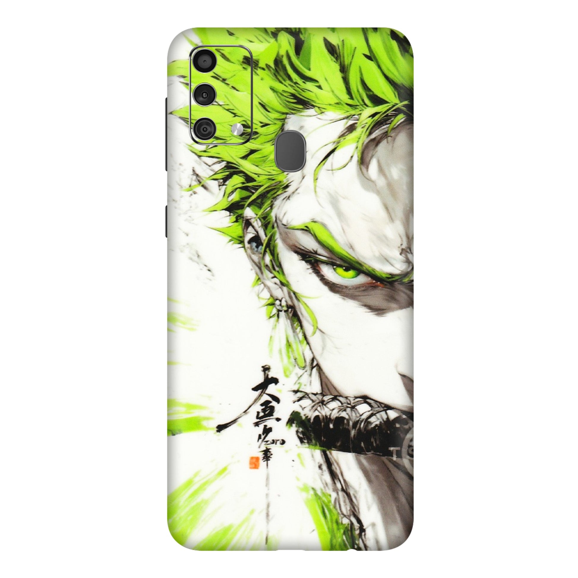Samsung M/F/Note/Flip and C Phone Skins (All Models) - Roro Taku Anime - Transparent Finish (T-18) Samsung Galaxy F41