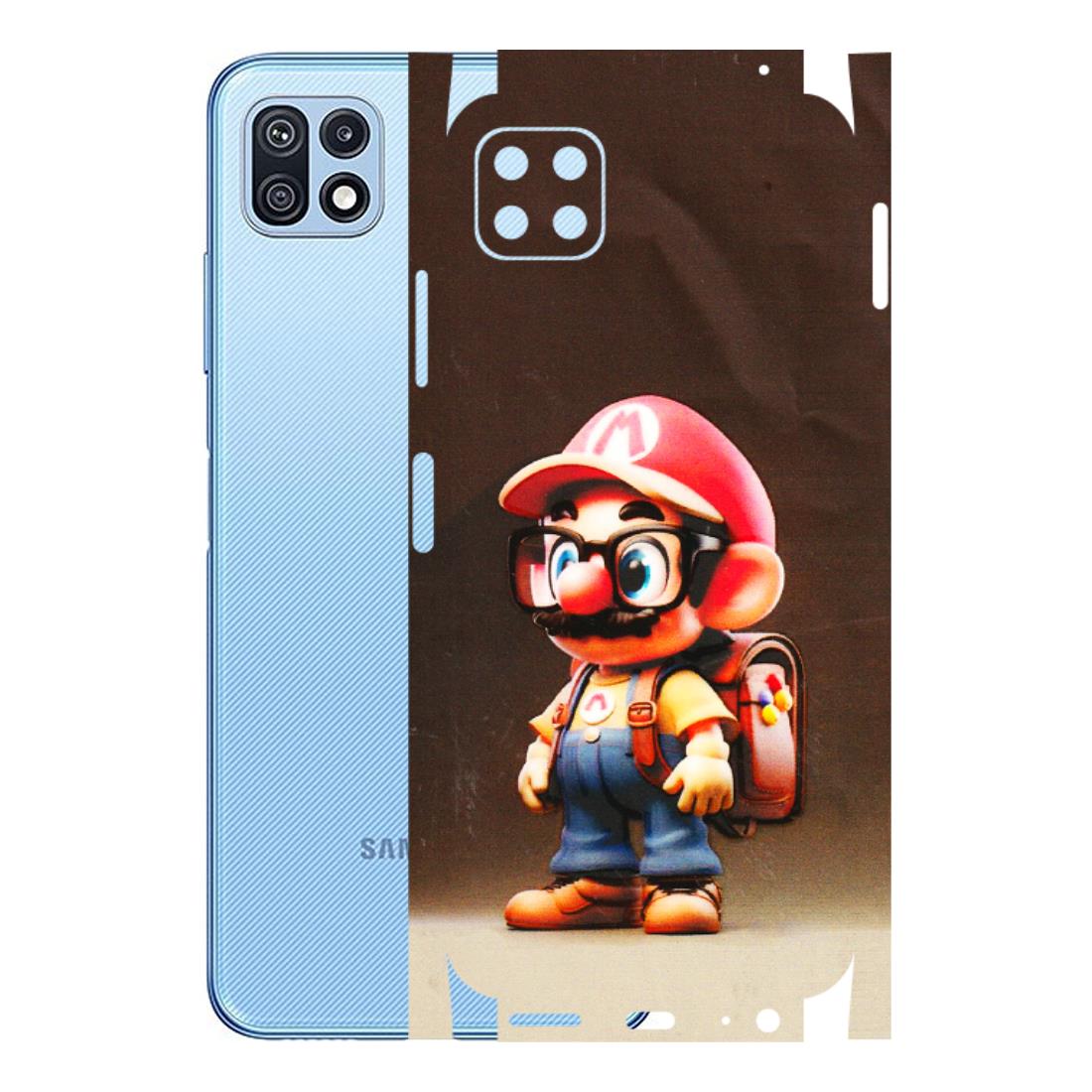 Samsung M/F/Note/Flip and C Phone Skins (All Models) - Little Mario - 3D Embossed Finish (L-119) Samsung Galaxy F42 (5G)