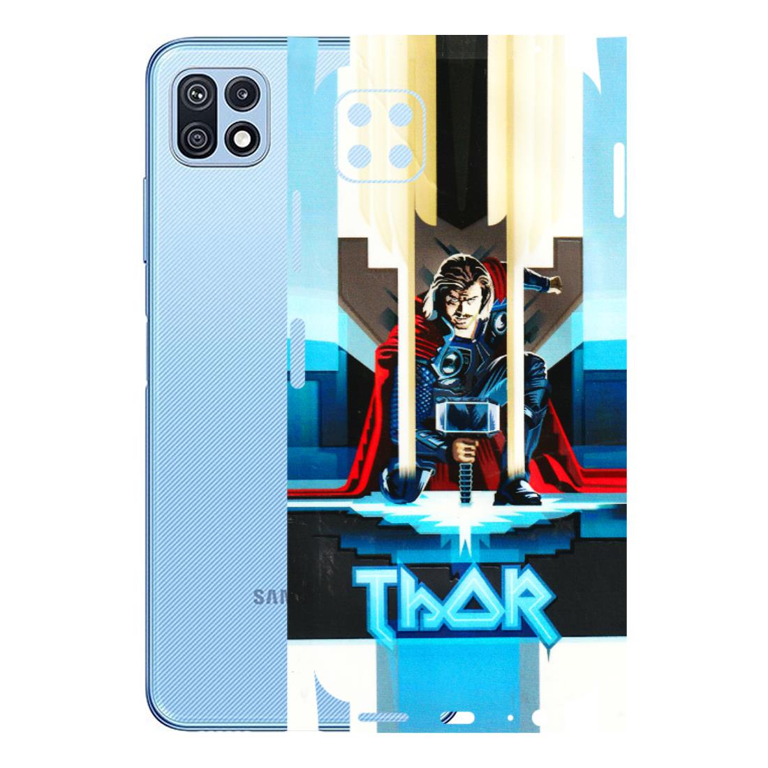 Samsung M/F/Note/Flip and C Phone Skins (All Models) - Thor - 3D Embossed Finish (L-137) Samsung Galaxy F42 (5G)
