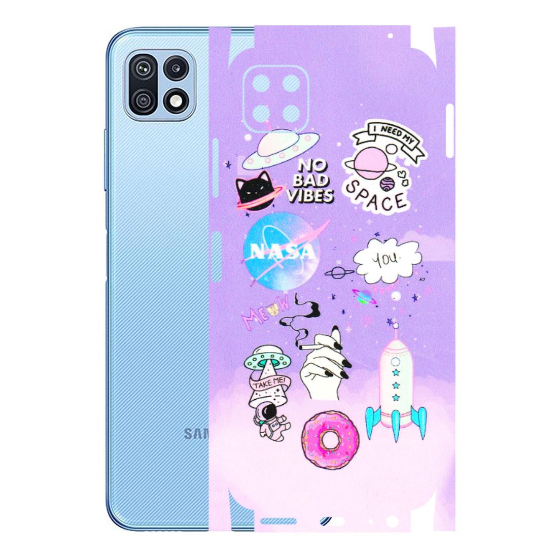 Samsung M/F/Note/Flip and C Phone Skins (All Models) - I Need My Nasa Skin - 3D Embossed Finish (L-149) Samsung Galaxy F42 (5G)