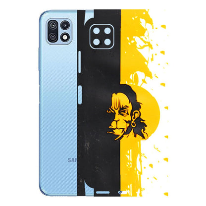 Samsung M/F/Note/Flip and C Phone Skins (All Models) - Bajrangbali - 3D Embossed Finish (L-151) Samsung Galaxy F42 (5G)