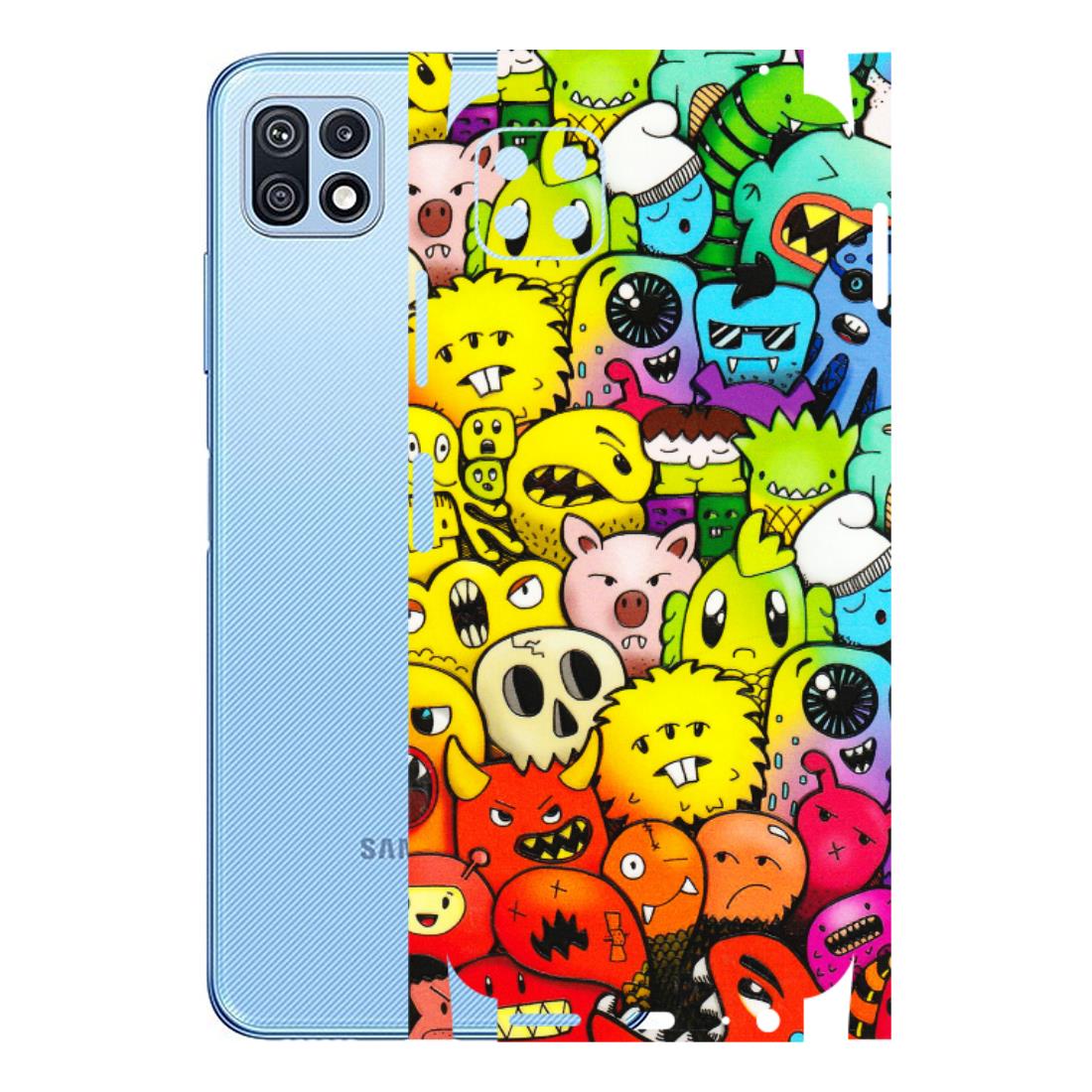 Samsung M/F/Note/Flip and C Phone Skins (All Models) - Angry Funkies - 3D Embossed Finish (L-169) Samsung Galaxy F42 (5G)