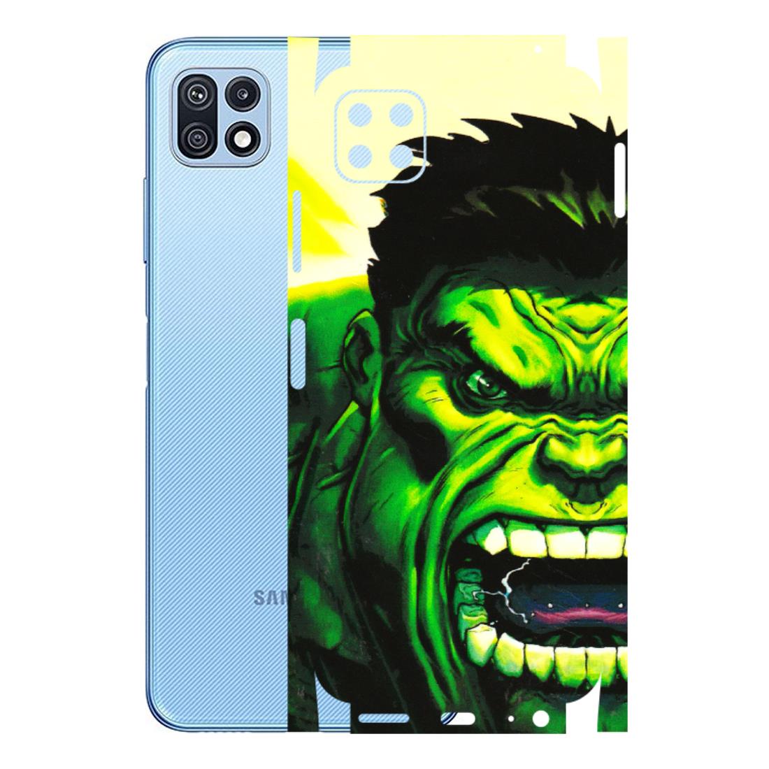 Samsung M/F/Note/Flip and C Phone Skins (All Models) - Hulk - 3D Embossed Finish (L-180) Samsung Galaxy F42 (5G)