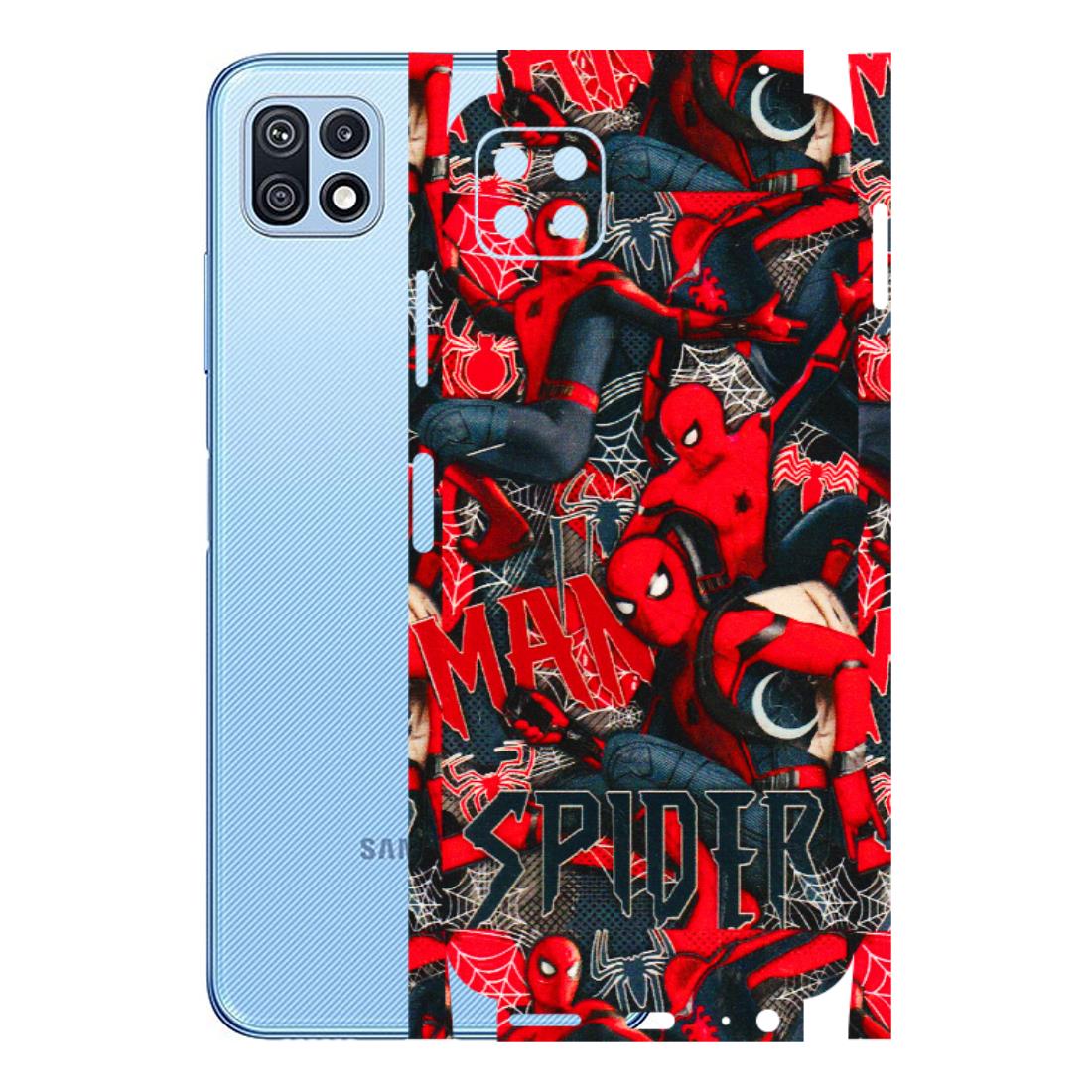 Samsung M/F/Note/Flip and C Phone Skins (All Models) - SpiderMan Cool - 3D Embossed Finish (L-188) Samsung Galaxy F42 (5G)