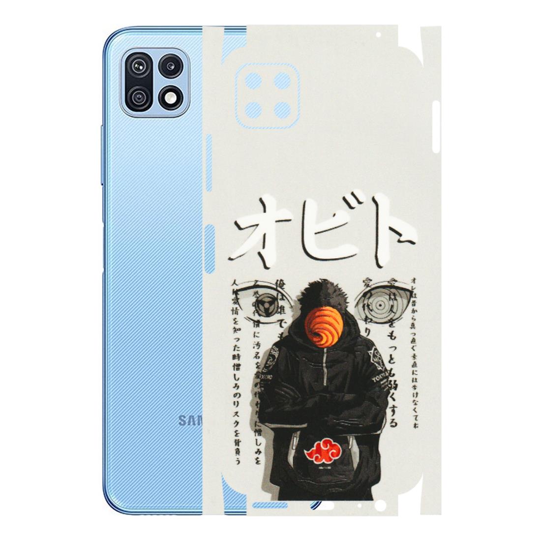 Samsung M/F/Note/Flip and C Phone Skins (All Models) - Obito Anime Eye - 3D Embossed Finish (L-19) Samsung Galaxy F42 (5G)