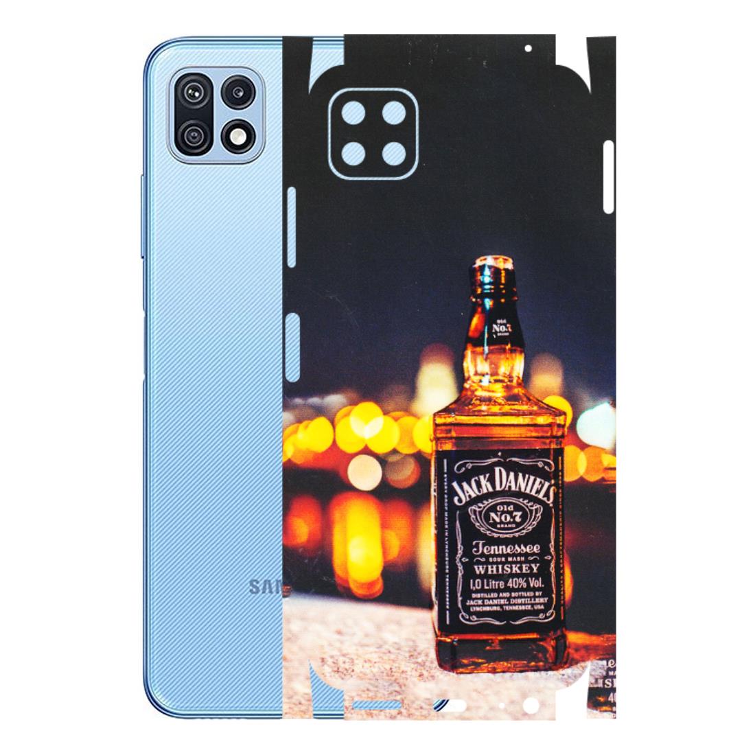 Samsung M/F/Note/Flip and C Phone Skins (All Models) - JD Whiskey Bottle - 3D Embossed Finish (L-20) Samsung Galaxy F42 (5G)