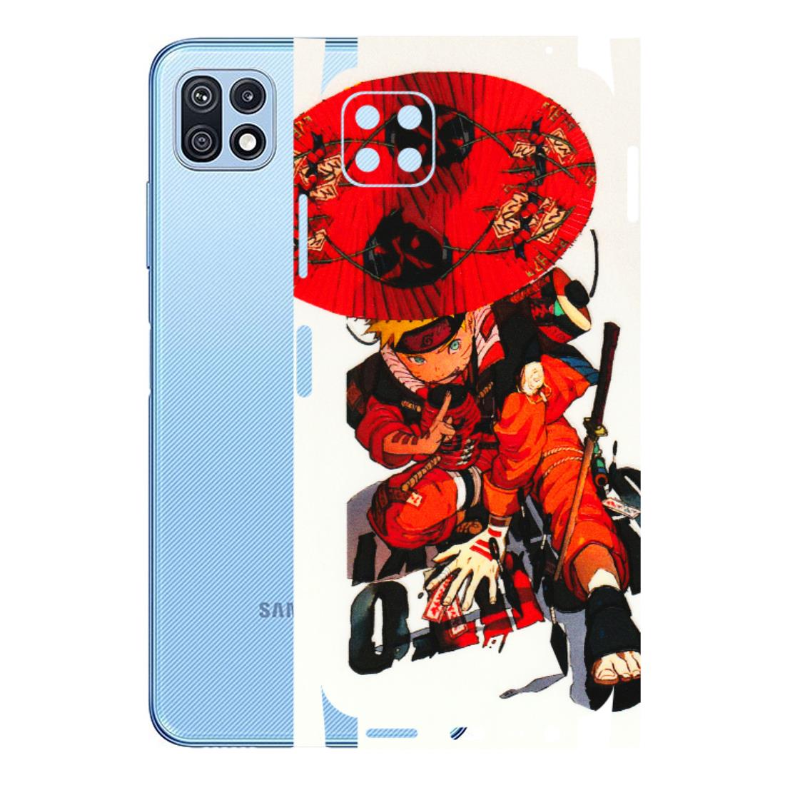 Samsung M/F/Note/Flip and C Phone Skins (All Models) - Naruto - 3D Embossed Finish (L-208) Samsung Galaxy F42 (5G)